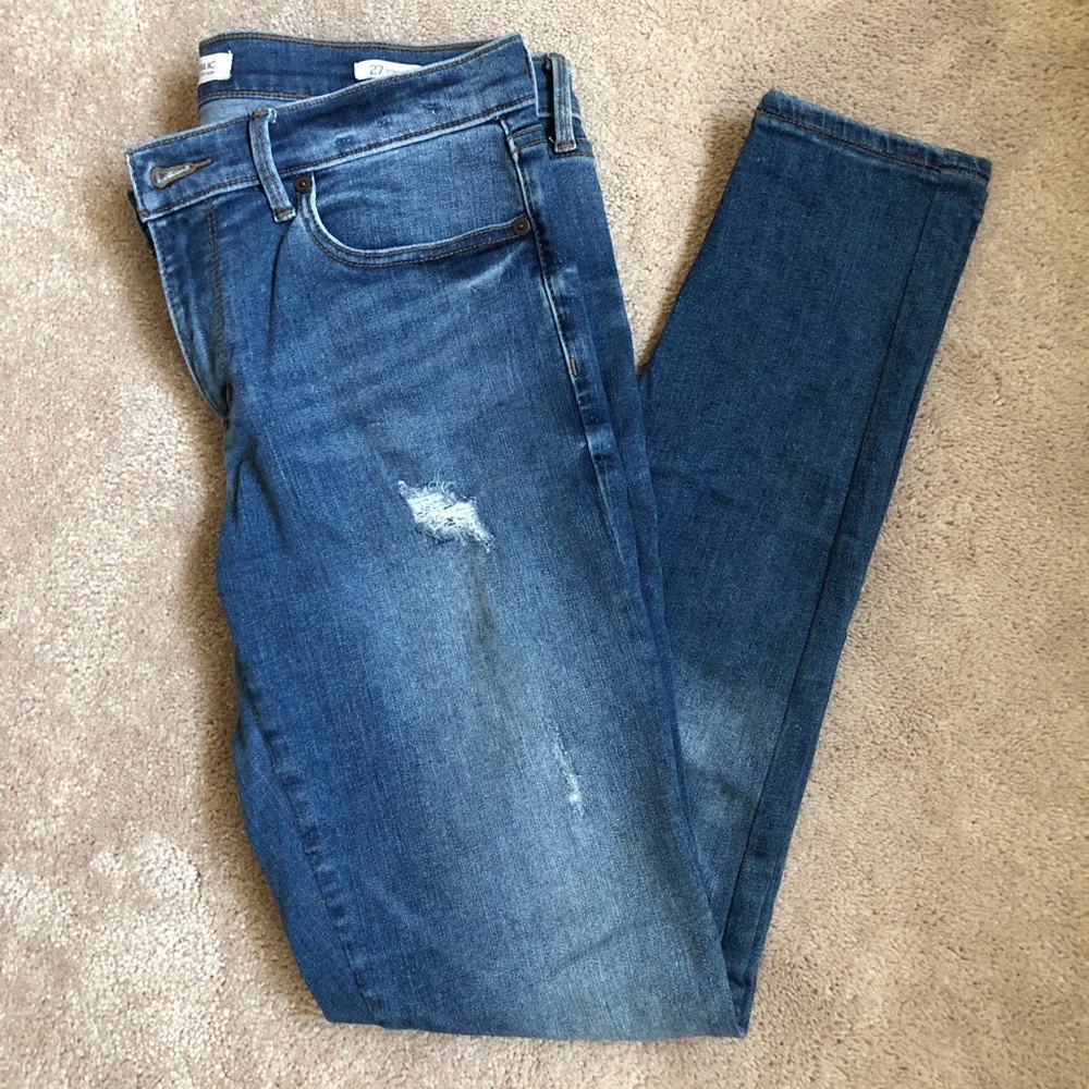 Banana Republic fitted jeans